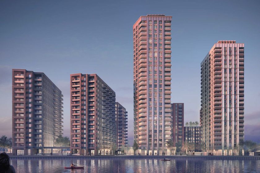 Crown Wharf banner
