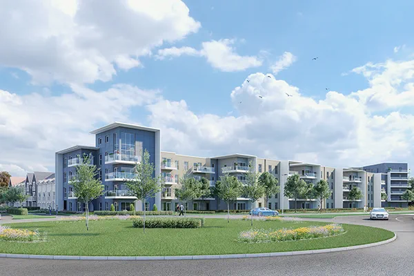 Green Park Village banner