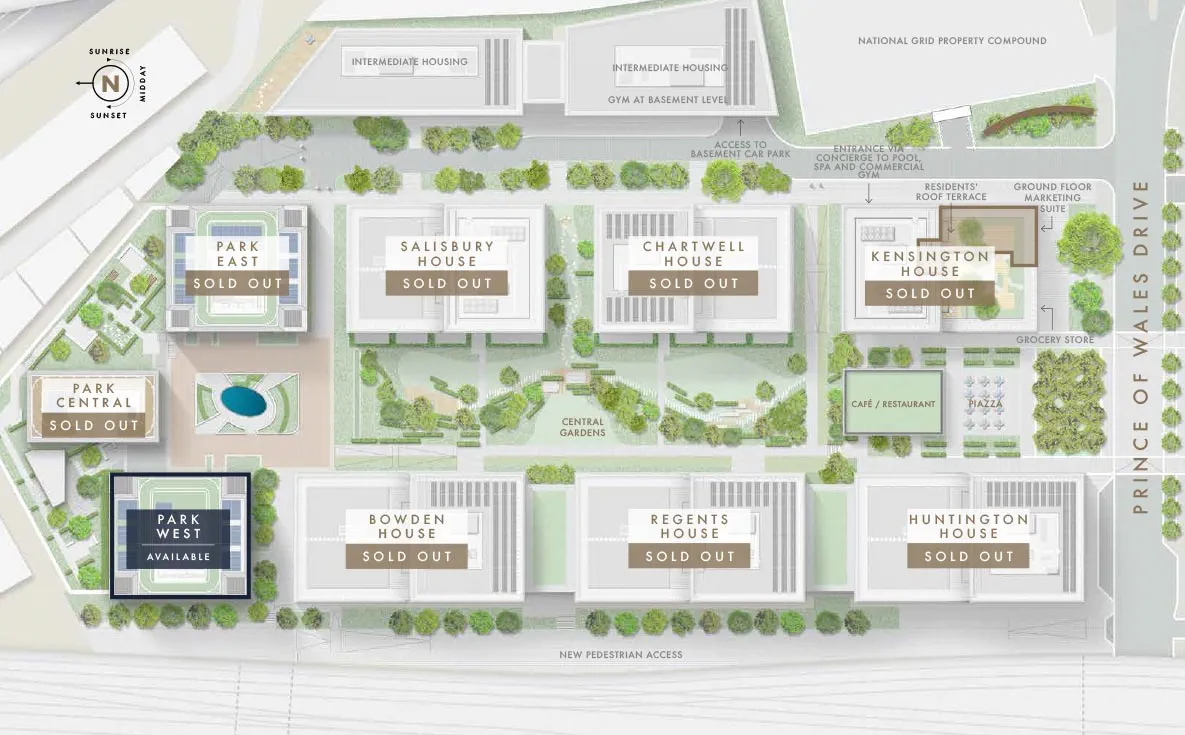Prince Of Wales Drive Plan