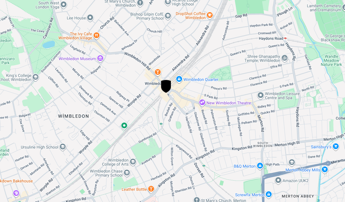 wimbledon map